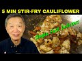 CAULIFLOWER STIR-FRY IN 5 min | Simple, Fast, and Delicious