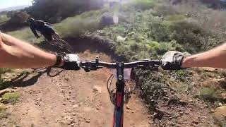 Tygerberg MTB trails | Contermanskloof | Blue route downhill