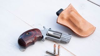 Making a Leather Holster -  North American Arms Mini Revolver