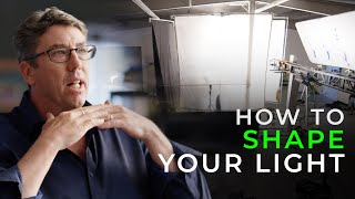How To Shape Large Light Sources: Cinematography Tips