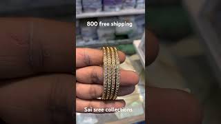 #stone bangles 800 free shipping 9390393511