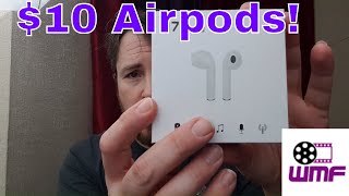 Unboxing and Review: $10 Airpods, are they any good? Make sure you watch before you buy!