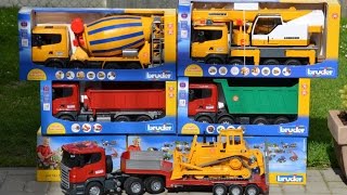 BRUDER Toys 5 Scania Truck Family