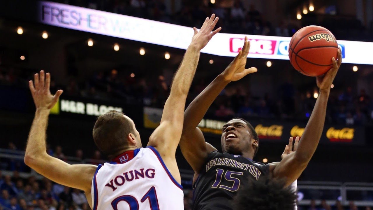 Men's Basketball: Washington Gets Huge Upset Win Over No. 2 Kansas ...