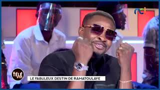 Ramatoulaye Dj sur le plateau de La Télé d'Ici, un moment de fou rire.