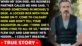 "I Found Something," My Son's Partner Said After His Burial, And That Changed Everything...
