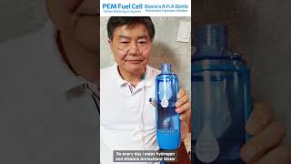 [PEM Fuel Cell Water Electrolysis System]Relax time with Hydrogen water, molecule gas against Stress