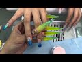 Blue Broken Glass Nail Tutorial