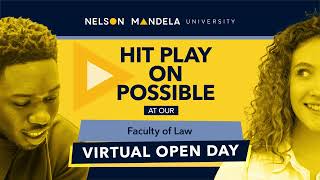 Mandela Uni 2022 Faculty of Law Virtual Open Day