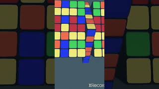 #cubeshort  #viralvideo one colour solve Rubik's cube short # ytvideo  Ytviral  7X7 Rubik's cube