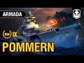 Armada: Pommern — German battleship  | World of Warships