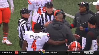 Bowling Green head coach gets ejected...