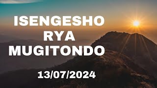 ISENGESHO RYA MUGITONDO|| Ijambo ry'Imana