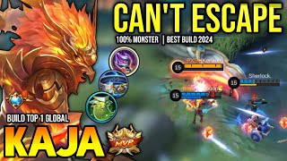 KAJA BEST BUILD 2024 | BUILD TOP GLOBAL KAJA GAMEPLAY | MOBILE LEGENDS✓