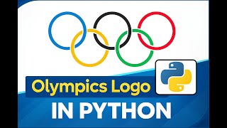 Olympics Logo in Python (Turtle Library)python @RealCodeGuru