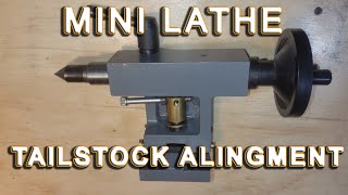 Mini Lathe tailstock centering: The definitive video guide