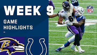 Ravens vs. Colts Week 9 Highlights | NFL 2020