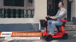 Introducing the Paiseec Mobility Scooter S3!!