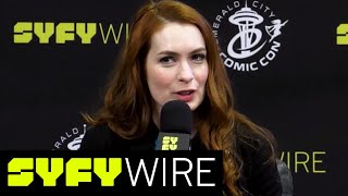 Felicia Day Jokes About New Sitcom & Food Delivery Problems (Emerald City Comic Con) | SYFY WIRE