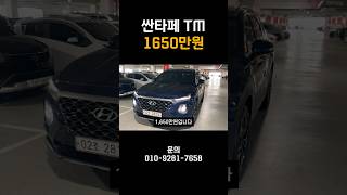 싼타페TM 1650만원