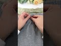 how to tie a trouser string