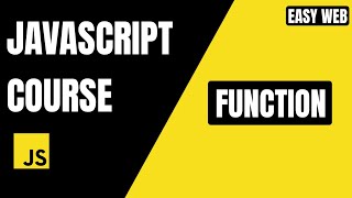JavaScript Functions Explained 🔥 | Simple Function for Beginners #EasyWebSeries