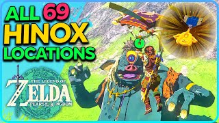 All 69 Hinox locations Zelda Tears of the Kingdom