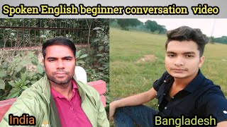 Spoken beginner English conversation !