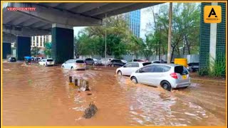 MOMBASA ROAD FLOODS!  CUT OFF AT CABANAS DUE TO FLASH FLOODS IN NAIROBI