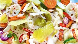 Món Ngon Ngày Tết- Tập 8: Dưa Món, Kim Chi Việt Nam giòn ngon,Nhanh thấm để& được lâu