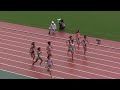 陸上 成年女子 women 100m 予選 3 東京国体 2013.10.5