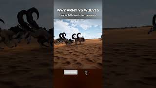 1,000,000 WOLVES VS WW2 ARMY | Ultimate Epic Battle Simulator 2 | UEBS 2