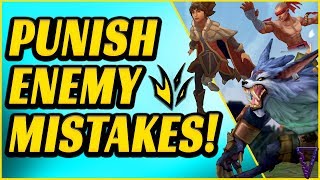 How To Win By Punishing Enemy Mistakes - Jungle Carry Guide - League of Legends