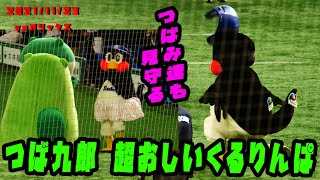 つば九郎　超超おしかったくるりんぱ！つばみ達も見守る！　2021/11/23  vsオリックス・バファローズ