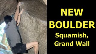 Bogus Journey - V8/9, Squamish Bouldering