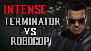 INTENSE Terminator vs Robocop! | Terminator Ranked Gameplay Using T.D.E | Mortal Kombat 11 Ultimate