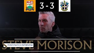 POST MATCH Steve Morison Barnet 3-3 Sutton United VNL 26/12/24