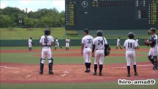 《中学硬式・シニア卒団》　高川学園シニア　【シートノック】　20200811@きんさい