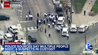 Major police response in Parkside section of Philadelphia after multiple people