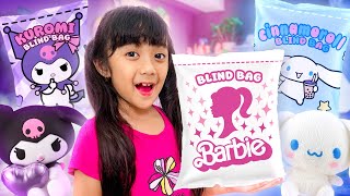 SAMANTHA BIKIN BLIND BAG SANRIO SUPER RAKSASA ADA CINAMORROL MY MELODY KUROMI ! KOMPILASI VIDEO