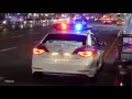 서울 경찰차 seoul south korea police cars with lights at nighttime compilation