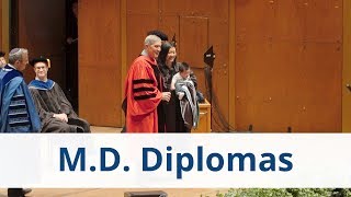 Commencement 2018, 9 of 10: M.D. Diplomas