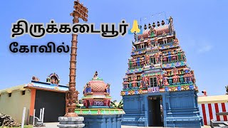 என்றும் பதினாராய் வாழும் வரம் கொடுத்த சிவன் | திருக்கடையூர் அமிர்தகடேஸ்வரர் கோவில் போகலாம் வாங்க🙏🛕