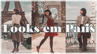 LOOKS DE INVERNO EM PARIS