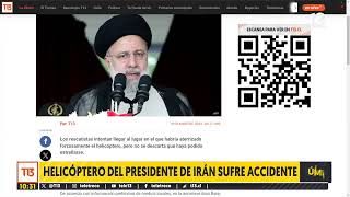 Helicóptero del presidente de Irán sufre accidente: Se desconoce estado del mandatario