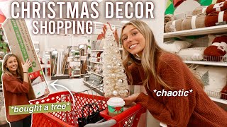 christmas decoration shopping! + haul | VLOGMAS day 1