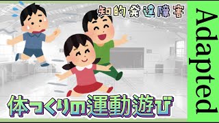 体つくりの運動遊び　鬼ごっこ　対象：知的・発達　小学校低学年