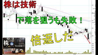 株は技術　狙いが外れた？空売り失敗からの「倍返し」　ショットガン投資法　アコム