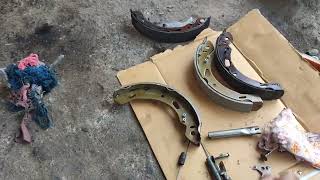 Ford Fiesta brake work and steering ball joint change(@skilledmechanictamil)