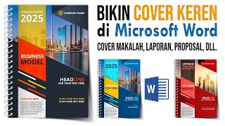 Membuat Cover di Word | Cover Makalah, Laporan, Proposal, dll.